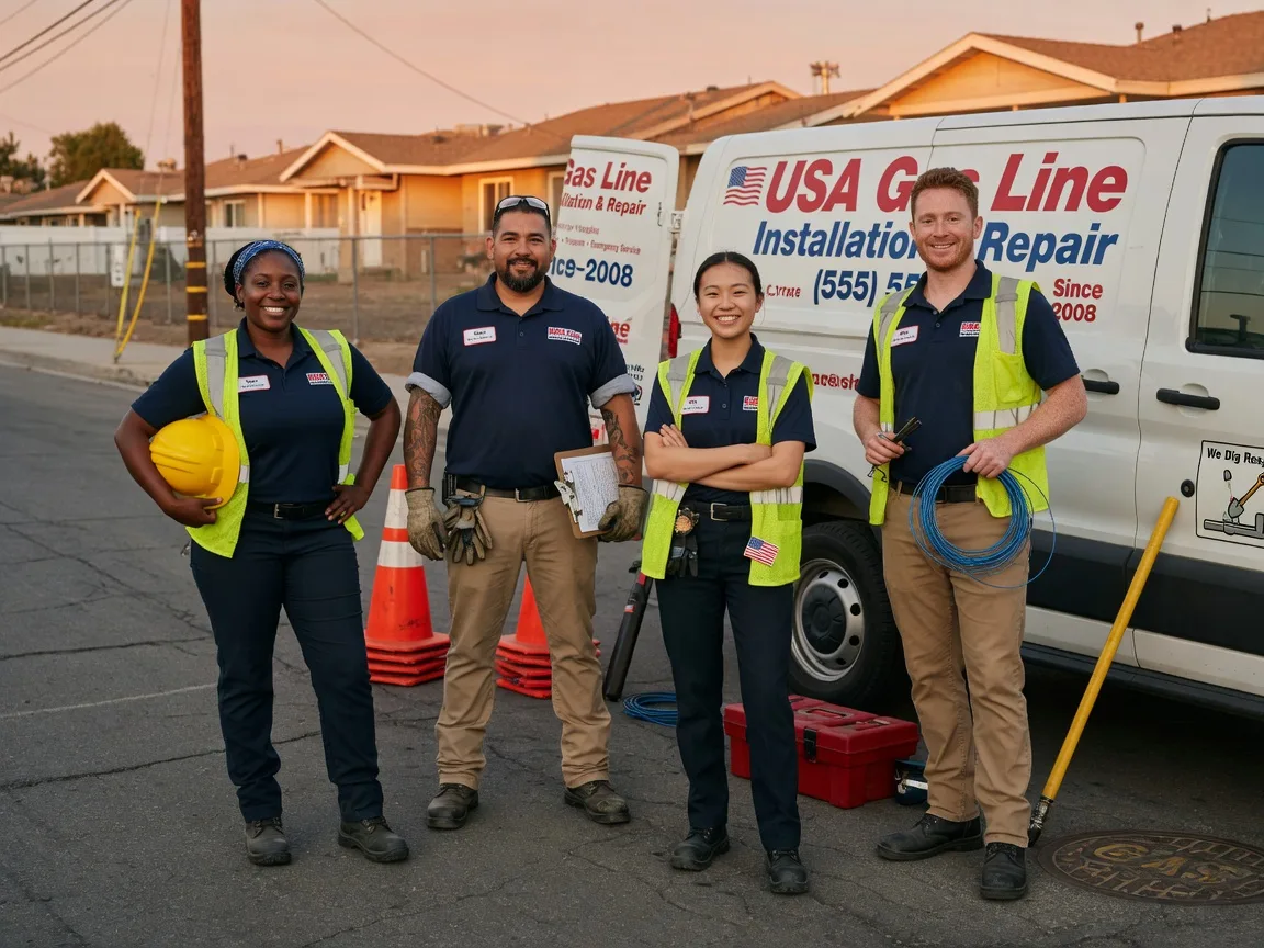 Gas Line Installation company in Hanover, MN